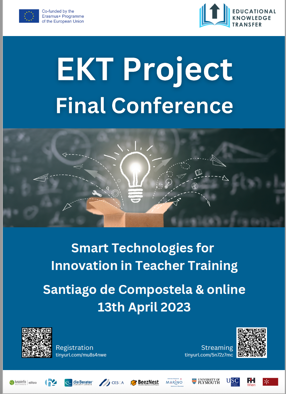 Launch of EKT project results at Final Conference